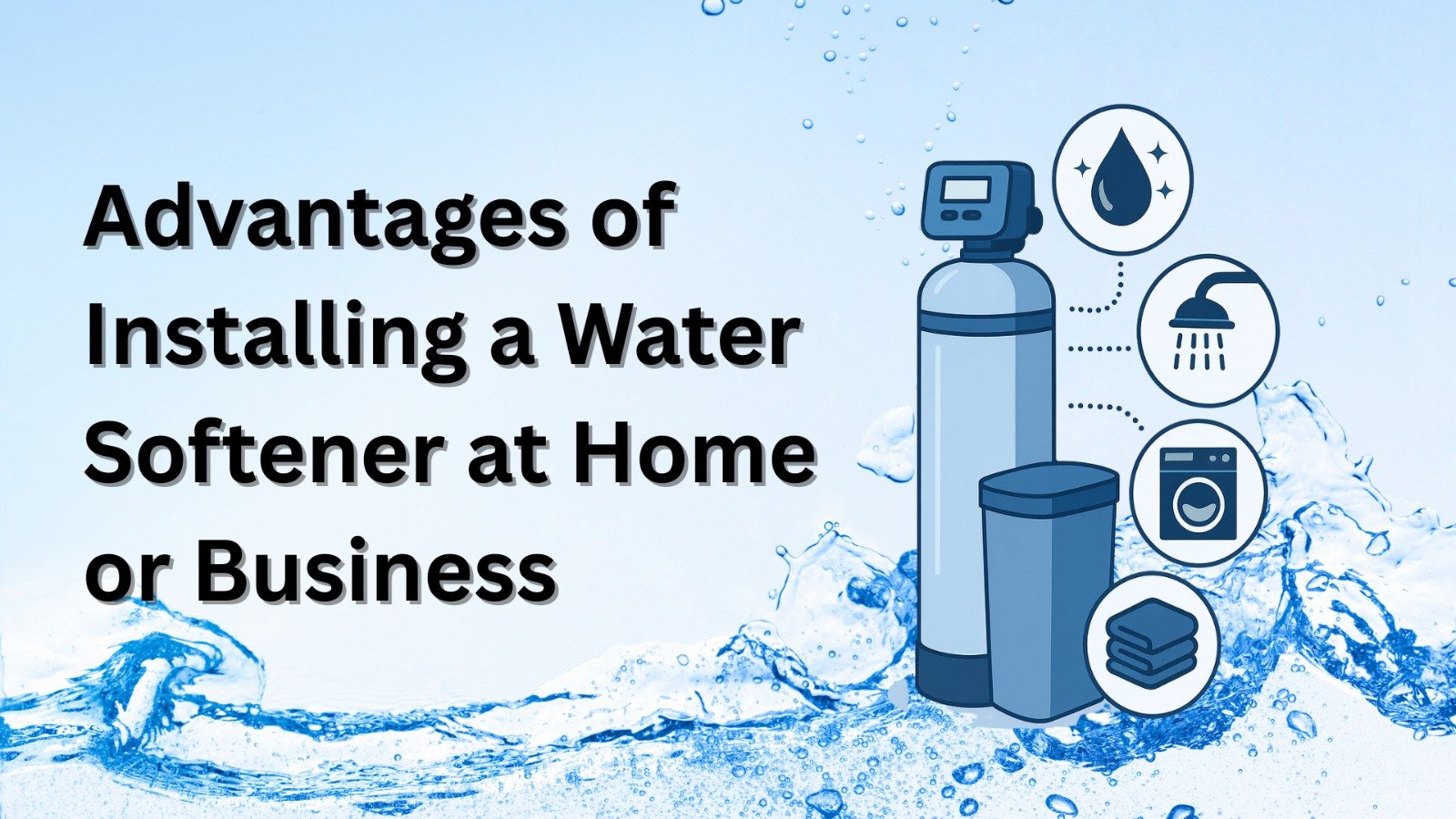Advantages of Installing a Water Softener at Home or Business